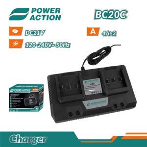 აკუმულატორის დამტენი Power Action BC20C