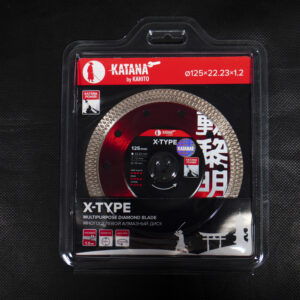 KATANA X-TYPE BIG 125 მმ — ფლაგმანური ალმასის დისკი უნივერსალური ჭრისთვის - Image 3